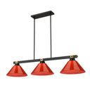 Z Lite Bronte 3 Light Billiard - 1955-3MB-RB 22