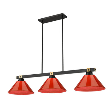 Z Lite Bronte 3 Light Billiard - 1955-3MB-RB 22