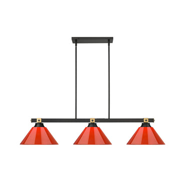 Z Lite Bronte 3 Light Billiard - 1955-3MB-RB 23