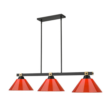 Z Lite Bronte 3 Light Billiard - 1955-3MB-RB 24