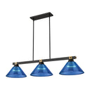 Z Lite Bronte 3 Light Billiard - 1955-3MB-RB 