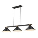 Z Lite Bronte 3 Light Billiard 8