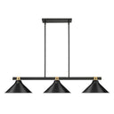 Z Lite Bronte 3 Light Billiard 9