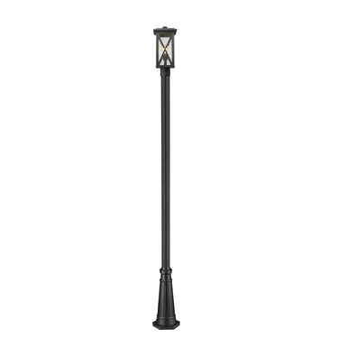 Z Lite Brookside 1 Light 110" Outdoor Post Mounted Fixture 1
