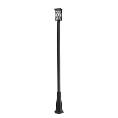 Z Lite Brookside 1 Light 110" Outdoor Post Mounted Fixture 
