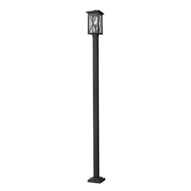 Z Lite Brookside 1 Light 112" Outdoor Post Mounted Fixture 