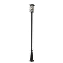 Z Lite Brookside 1 Light 113" Outdoor Post Mounted Fixture 