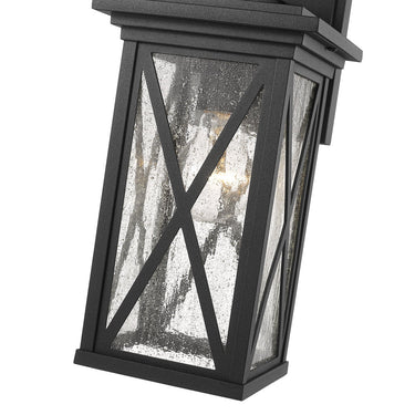 Z Lite Brookside 1 Light 12" Outdoor Wall Light 3
