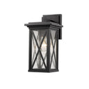 Z Lite Brookside 1 Light 12" Outdoor Wall Light 