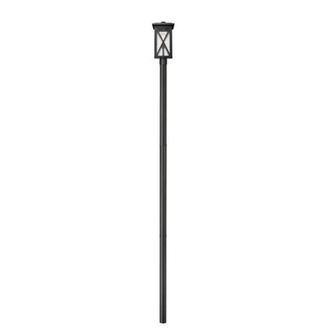 Z Lite Brookside 1 Light 137" Outdoor Post Mount Fixture 2
