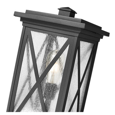 Z Lite Brookside 1 Light 137" Outdoor Post Mount Fixture 3