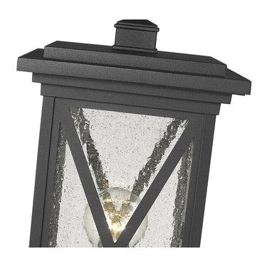 Z Lite Brookside 1 Light 15" Outdoor Post Mount Fixture 3