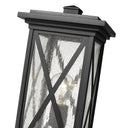 Z Lite Brookside 1 Light 18" Outdoor Pier Mounted Fixture - 583PHMR-533PM-BK 3