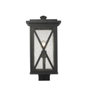 Z Lite Brookside 1 Light 18" Outdoor Post Mount Fixture 1