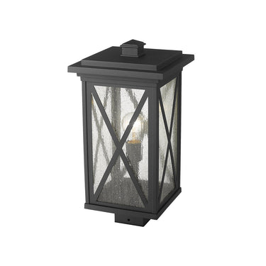 Z Lite Brookside 1 Light 18" Outdoor Post Mount Fixture 2