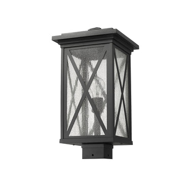 Z Lite Brookside 1 Light 18" Outdoor Post Mount Fixture 4