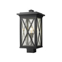 Z Lite Brookside 1 Light 18" Outdoor Post Mount Fixture 