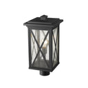 Z Lite Brookside 1 Light 19" Outdoor Post Mount Fixture 2