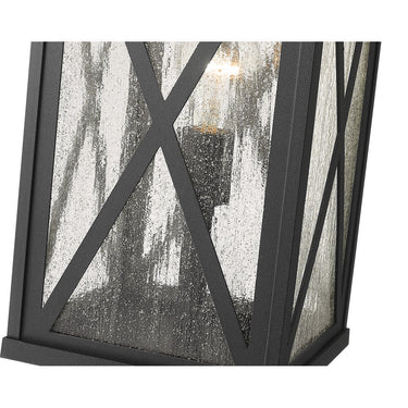 Z Lite Brookside 1 Light 19" Outdoor Post Mount Fixture 3