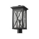 Z Lite Brookside 1 Light 19" Outdoor Post Mount Fixture 4