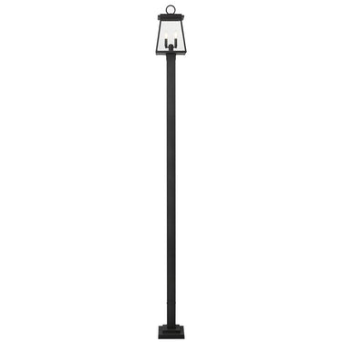 Z Lite Broughton 2 Light 112" Outdoor Post Mounted Fixture 1