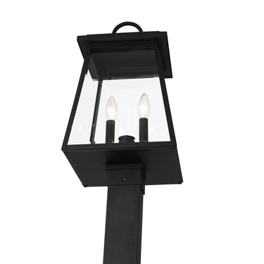 Z Lite Broughton 2 Light 112" Outdoor Post Mounted Fixture 3