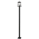Z Lite Broughton 2 Light 112" Outdoor Post Mounted Fixture 
