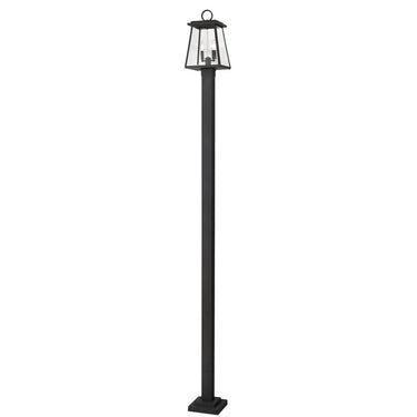 Z Lite Broughton 2 Light 112" Outdoor Post Mounted Fixture 
