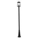 Z Lite Broughton 2 Light 113" Outdoor Post Mounted Fixture 1