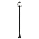 Z Lite Broughton 2 Light 113" Outdoor Post Mounted Fixture 