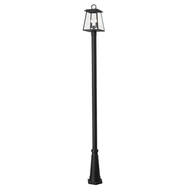 Z Lite Broughton 2 Light 113" Outdoor Post Mounted Fixture 