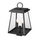 Z Lite Broughton 2 Light 18" Outdoor Post Mount Fixture 2