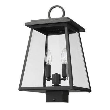 Z Lite Broughton 2 Light 18" Outdoor Post Mount Fixture 4