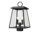 Z Lite Broughton 2 Light 18" Outdoor Post Mount Fixture 