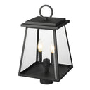 Z Lite Broughton 2 Light 19" Outdoor Post Mount Fixture 2