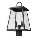 Z Lite Broughton 2 Light 19" Outdoor Post Mount Fixture 4