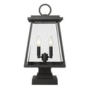 Z Lite Broughton 2 Light 21" Outdoor Pier Mounted Fixture 1