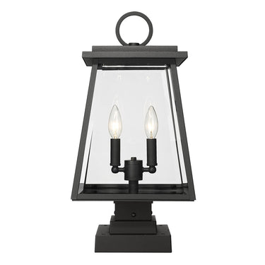 Z Lite Broughton 2 Light 21" Outdoor Pier Mounted Fixture 1