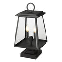 Z Lite Broughton 2 Light 21" Outdoor Pier Mounted Fixture 2