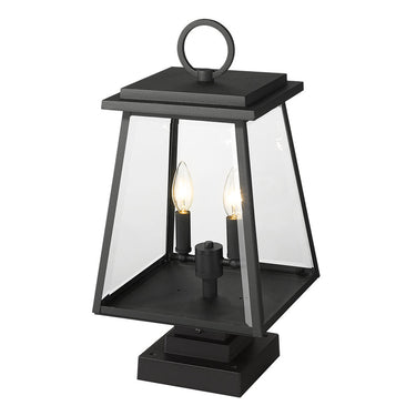 Z Lite Broughton 2 Light 21" Outdoor Pier Mounted Fixture 2