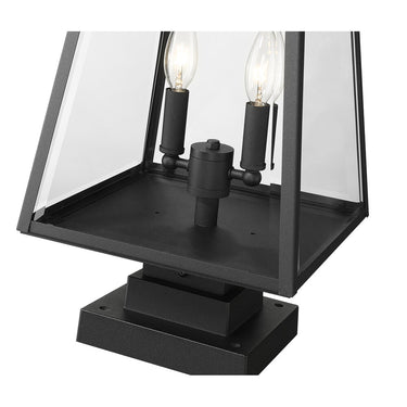 Z Lite Broughton 2 Light 21" Outdoor Pier Mounted Fixture 3