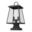 Z Lite Broughton 2 Light 21" Outdoor Pier Mounted Fixture 4