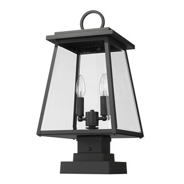 Z Lite Broughton 2 Light 21" Outdoor Pier Mounted Fixture 4