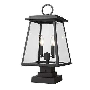 Z Lite Broughton 2 Light 21" Outdoor Pier Mounted Fixture 