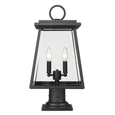 Z Lite Broughton 2 Light 23" Outdoor Pier Mounted Fixture 2