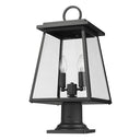 Z Lite Broughton 2 Light 23" Outdoor Pier Mounted Fixture 4