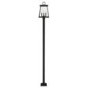Z Lite Broughton 4 Light 115" Outdoor Post Mounted Fixture 1