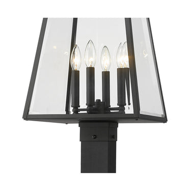 Z Lite Broughton 4 Light 115" Outdoor Post Mounted Fixture 3