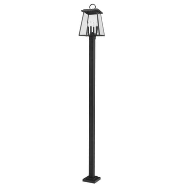 Z Lite Broughton 4 Light 115" Outdoor Post Mounted Fixture 4