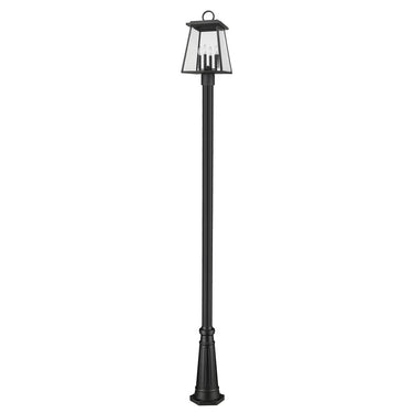 Z Lite Broughton 4 Light 116" Outdoor Post Mounted Fixture 4